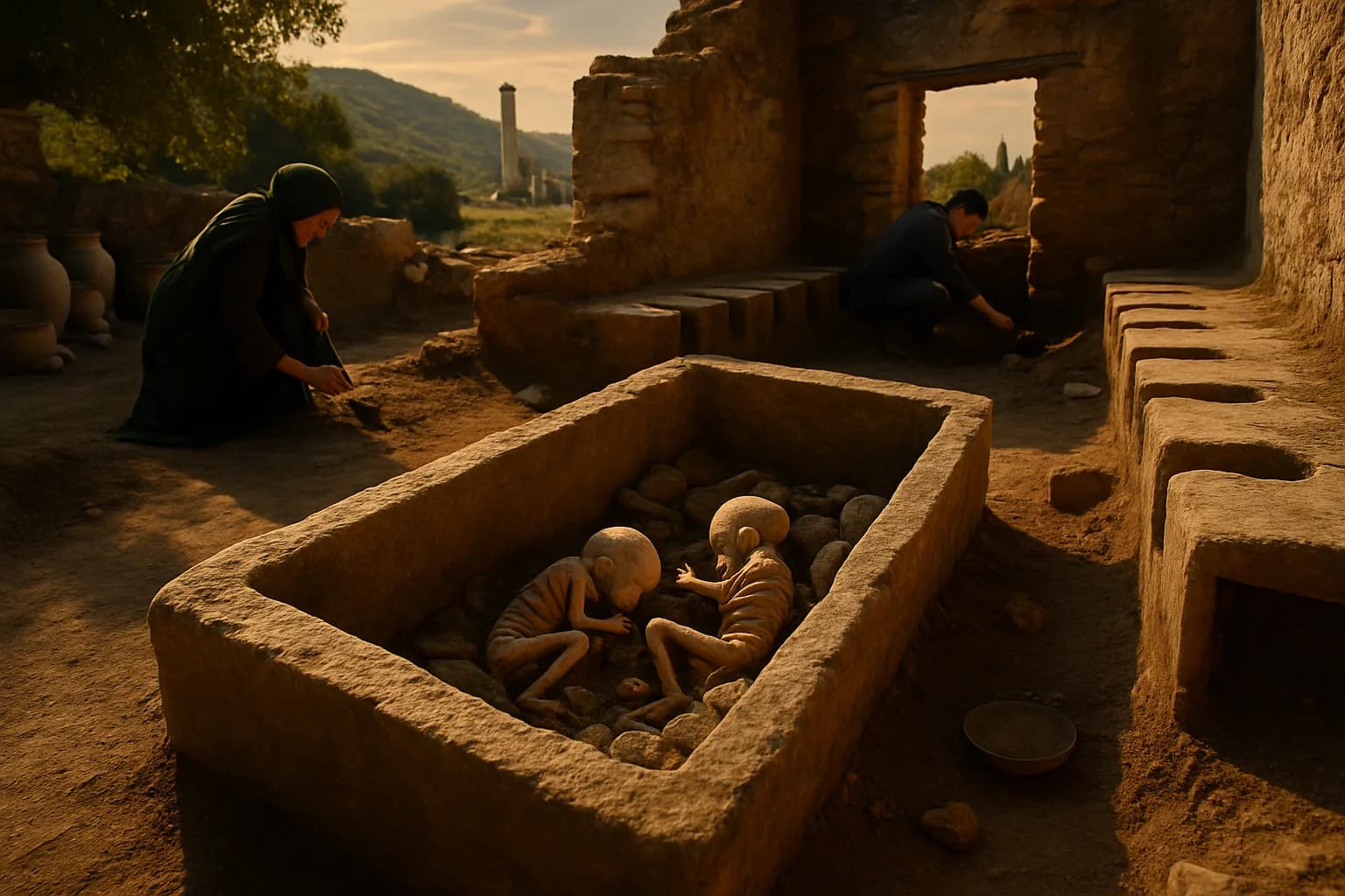 Two Infants in a Roman Latrine at Ephesus: Why Did a Byzantine Family Choose This Place?