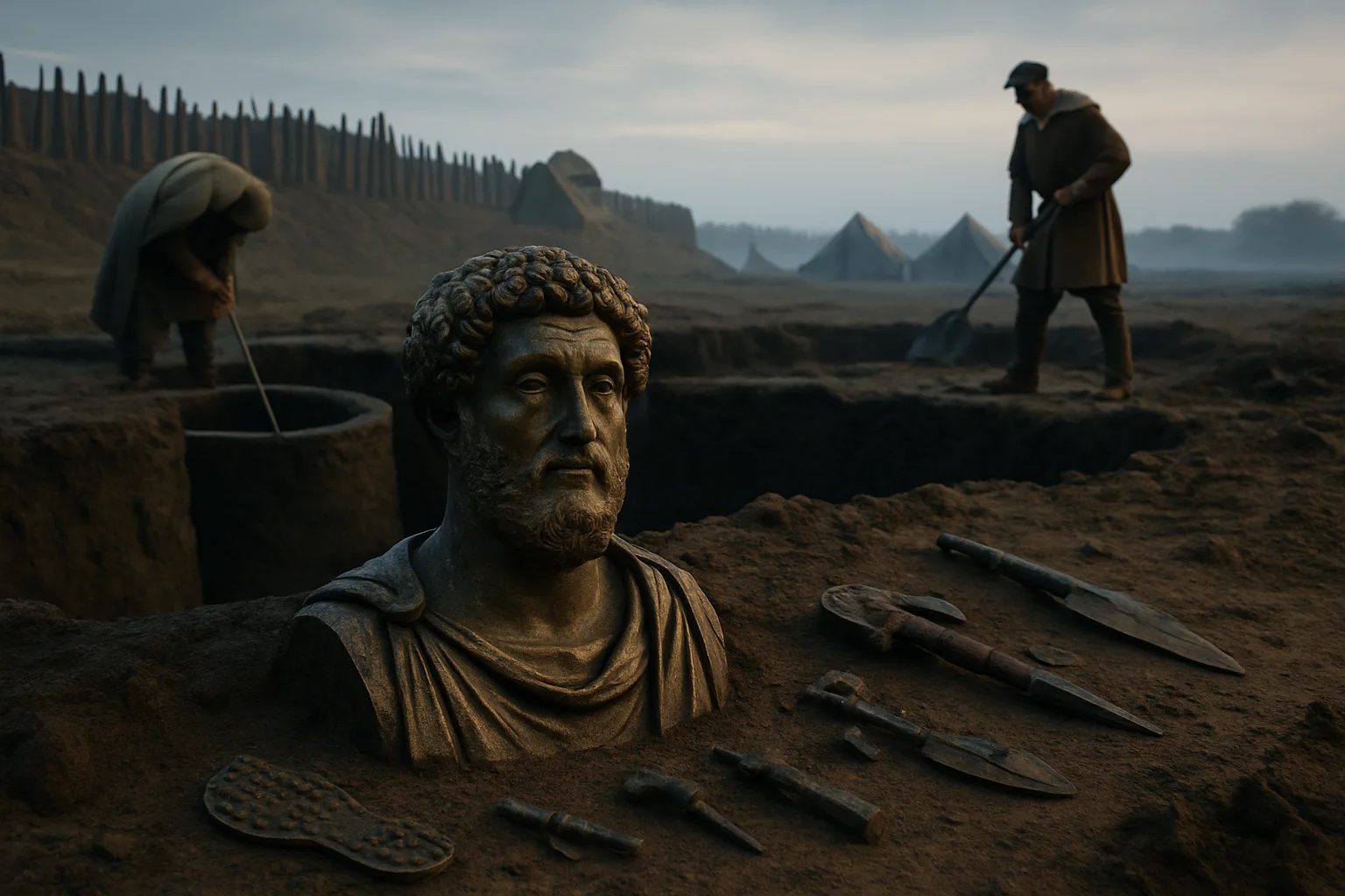 Marcus Aurelius’un Kayıp Sefer Kampı: Šurany’de Ne Bulundu?
