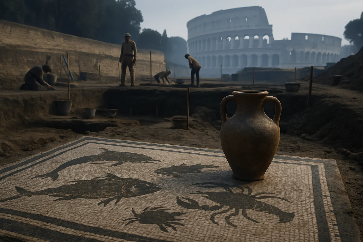 Roman Firefighters’ Barracks Near the Colosseum? The Caelian Hill Discovery