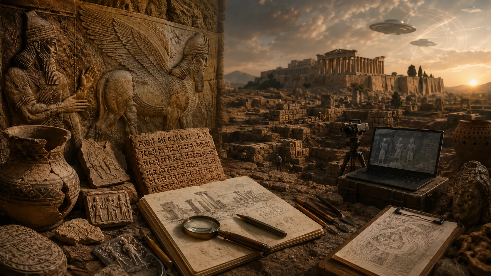 How to Check an Ancient Aliens Claim in Five Evidence Tests